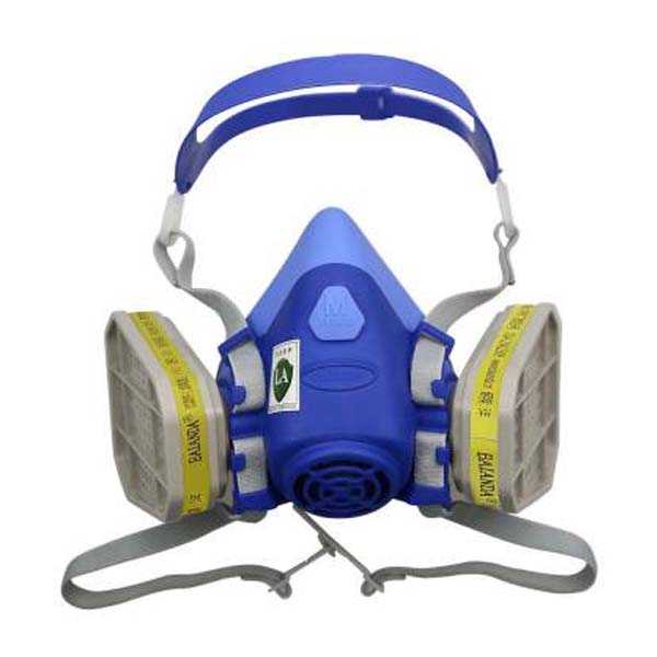 百安達FC3315硅膠雙濾盒過濾式防毒面具