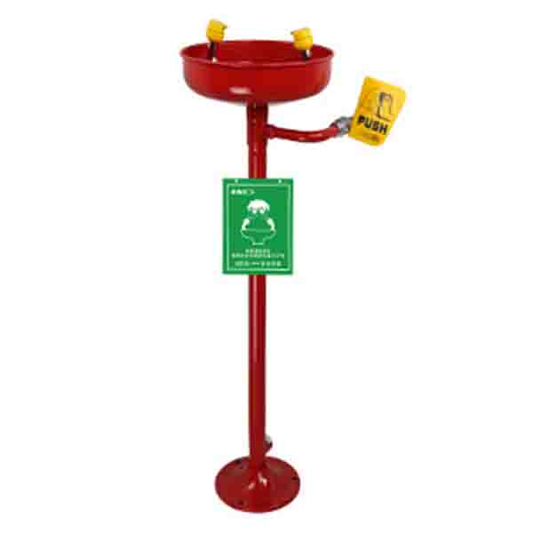 潤旺達(dá)WJH0359A紅色立式洗眼器