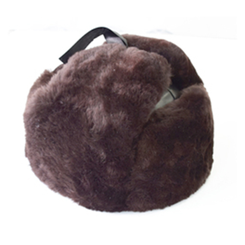 盾牌羊剪絨玻璃鋼內(nèi)盔防寒安全帽