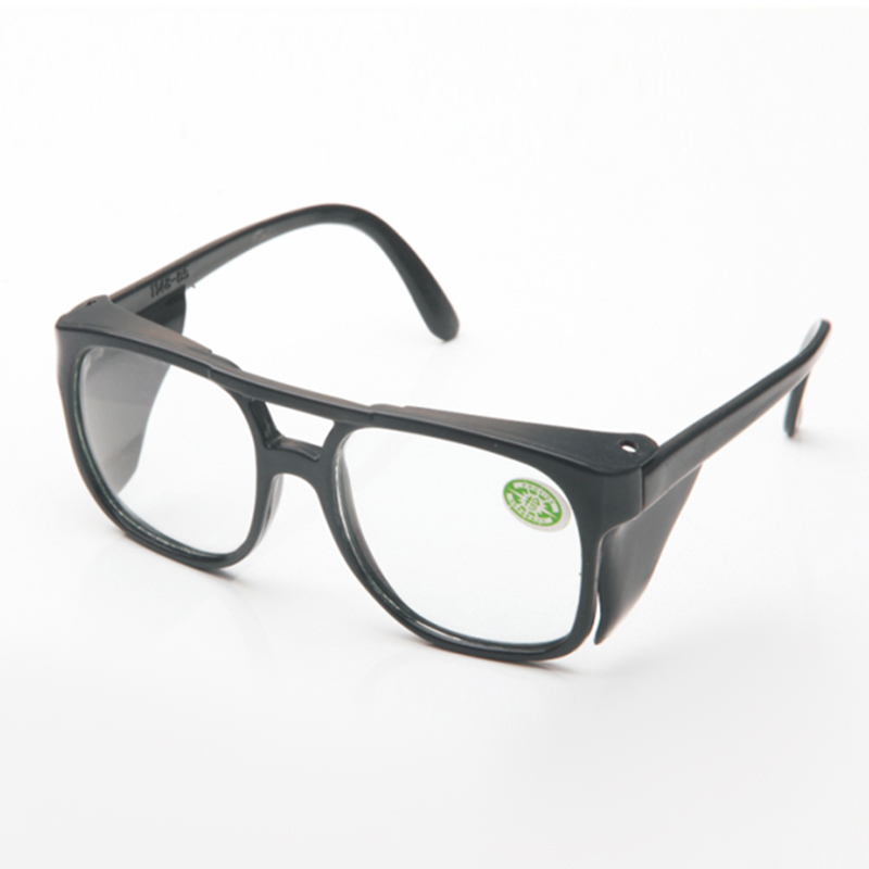 以勒1148H黑架平光防護(hù)眼鏡