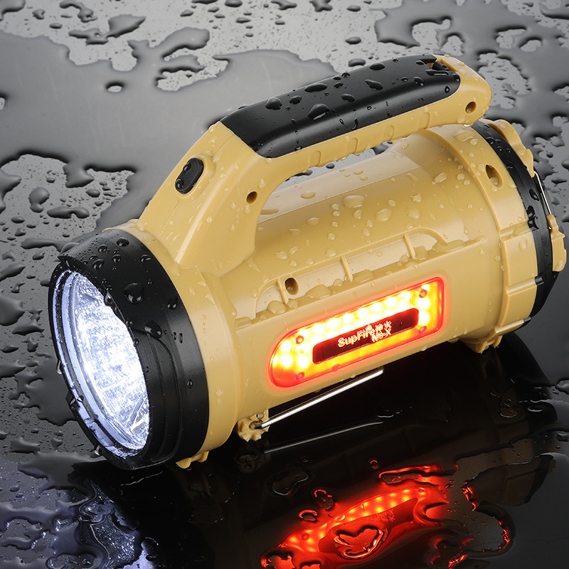 神火M9-X防水USB充電手提式多功能手電筒