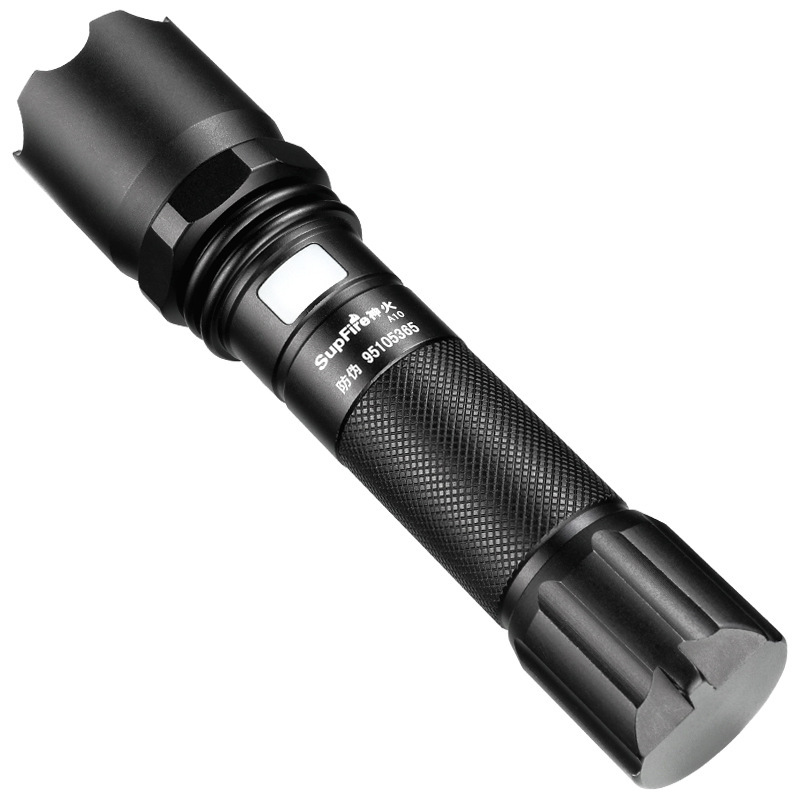 神火A10迷你手電筒USB充電強光手電筒