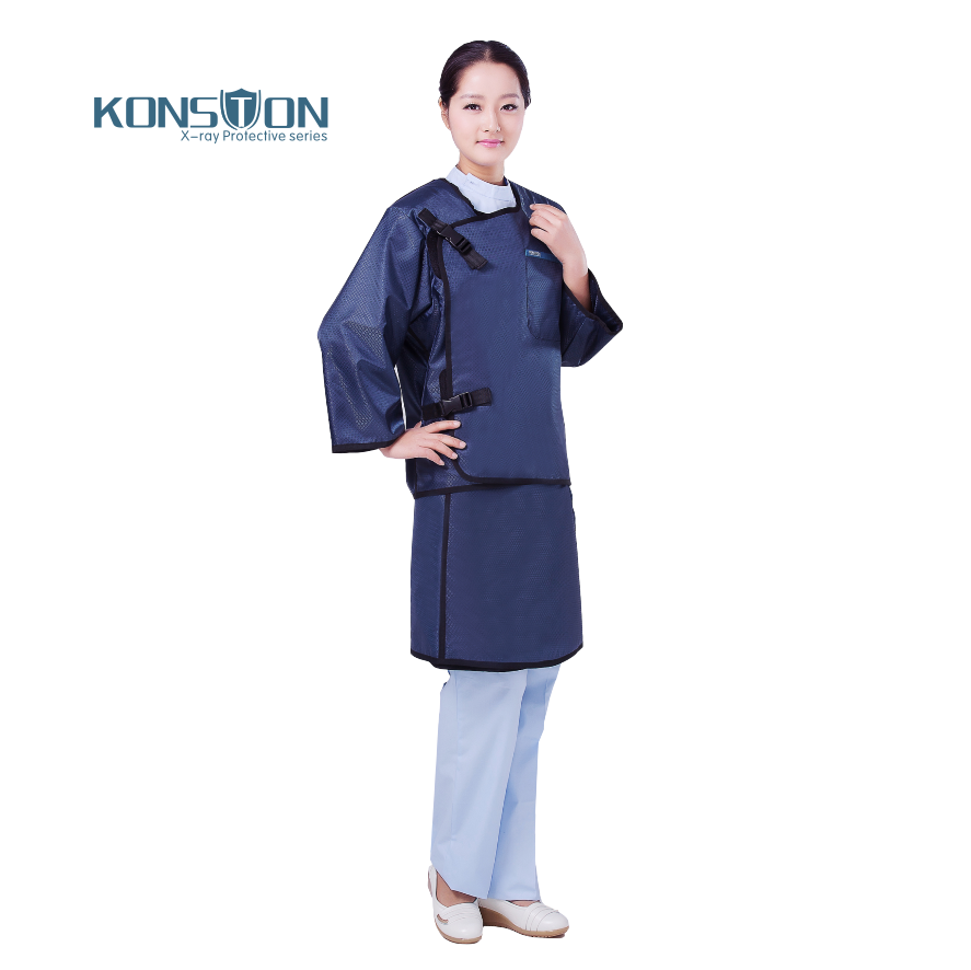 康仕盾LF006B分體雙面式長袖無鉛防護衣