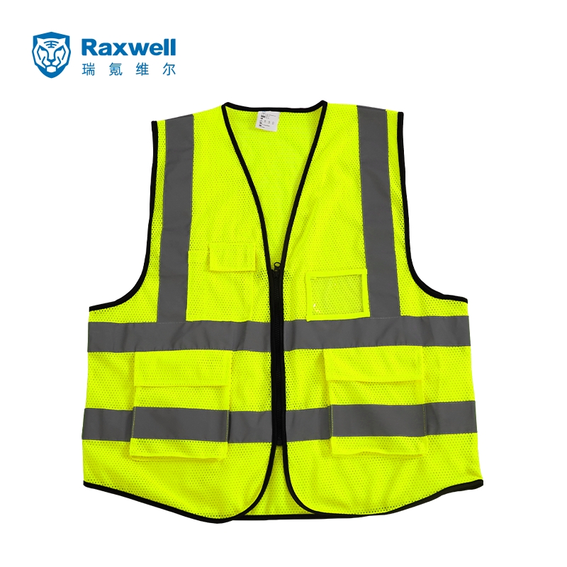 瑞氪維爾RW8111多袋網布橘色反光背心