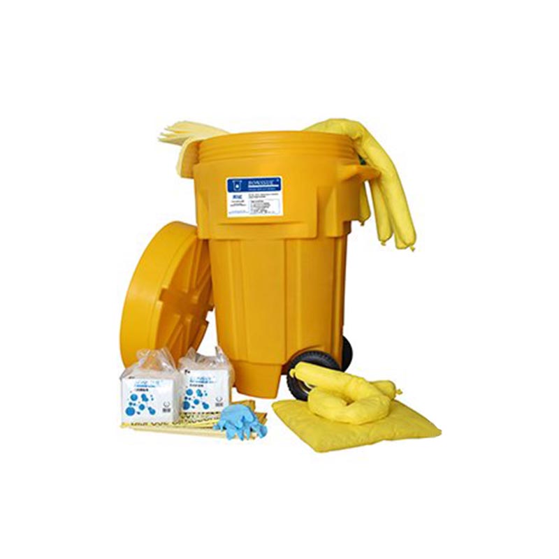 Bonssue邦拭65/23加侖化學品泄漏應急處理桶套裝