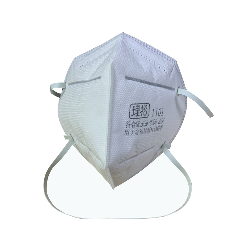 理松1101折疊頭戴式防塵口罩