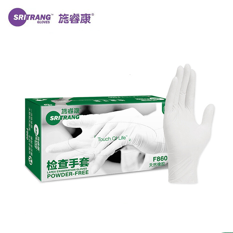 施?？礔860天然乳膠檢查手套