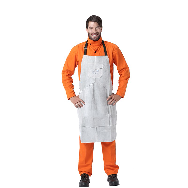 友盟AP-6103原色全皮護胸圍裙