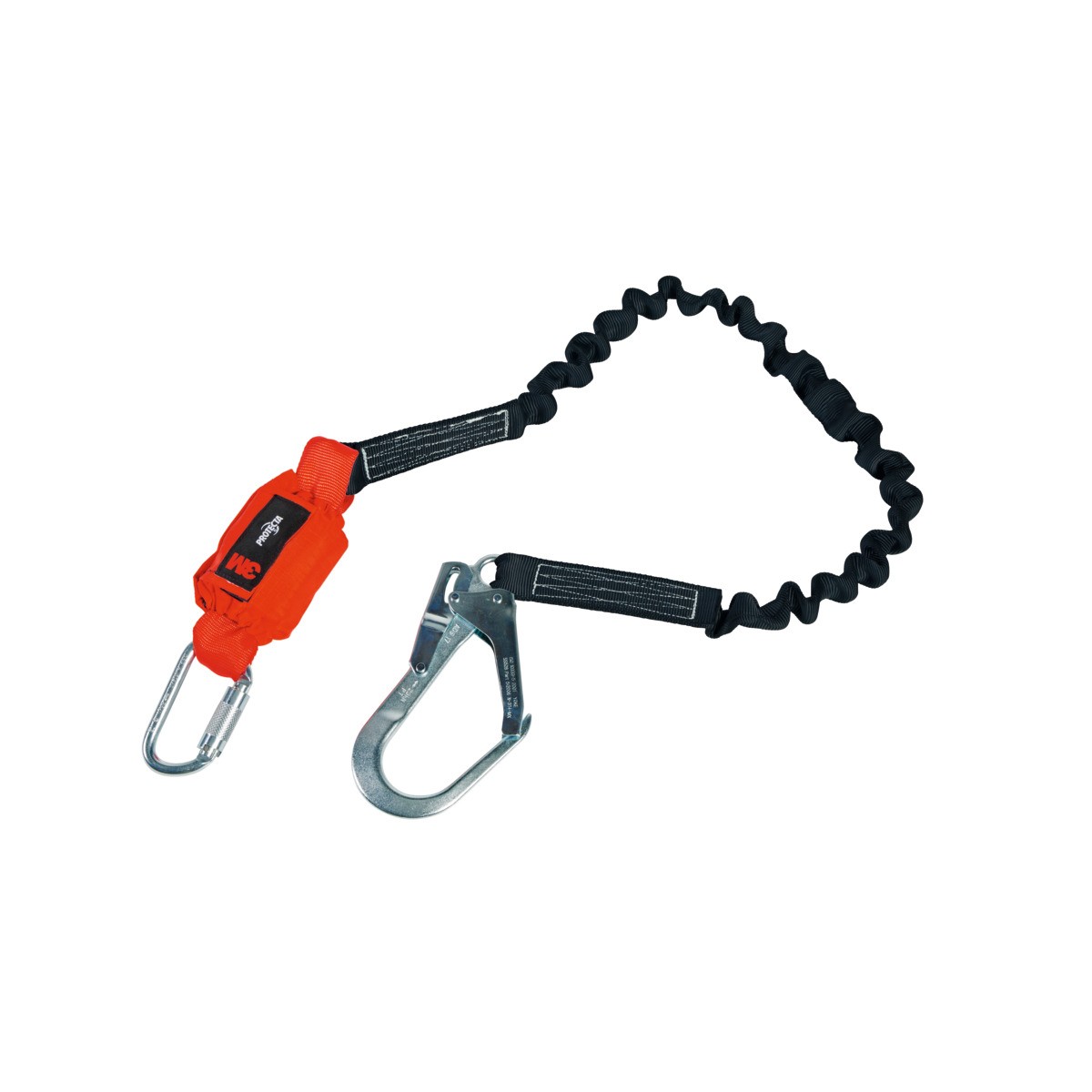 3M 1260328保泰特升級彈性單鉤安全繩2米