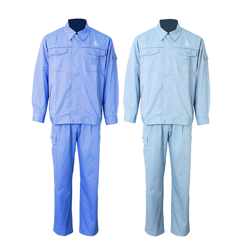 優(yōu)普泰夏季茄克長(zhǎng)袖套裝防靜電服