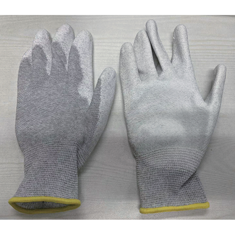 PIP 40-NU29P無縫針織滌綸掌部PU涂層防靜電手套