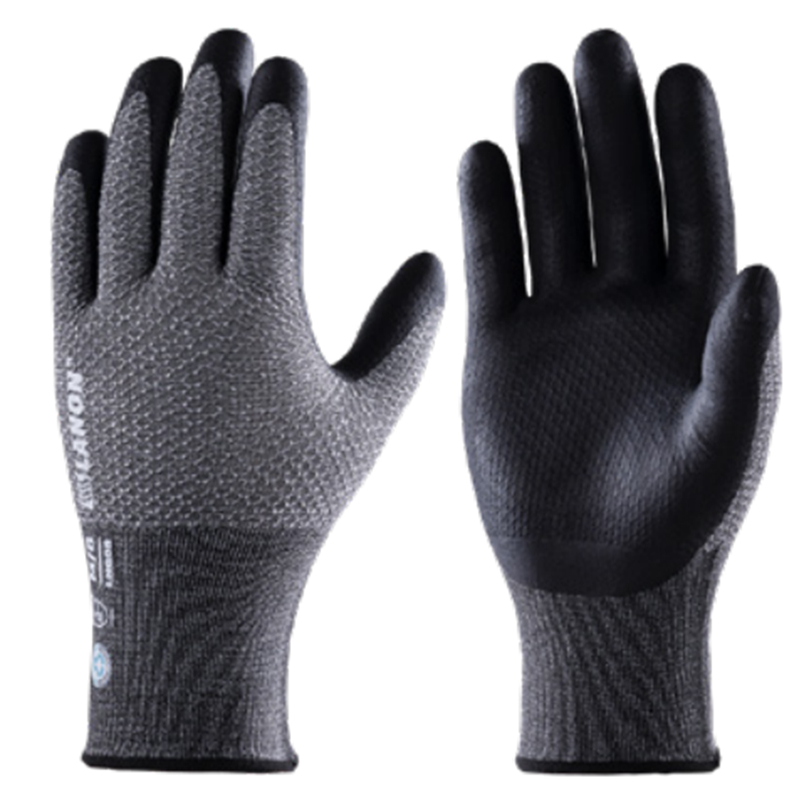LANON蘭浪HG08蜂巢系列丁腈涂層操作手套