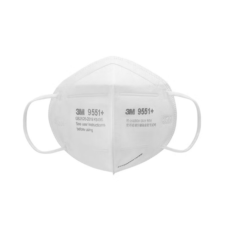 3M 9551+折疊耳帶式KN95防塵口罩
