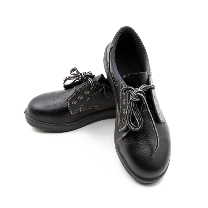 希滿YS-711黑色壓花牛皮防砸電絕緣安全鞋