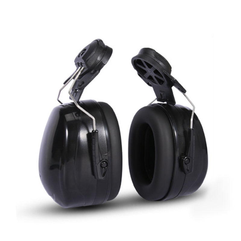 定和DH1023BK頭盔式ABS掛帽防噪音耳罩