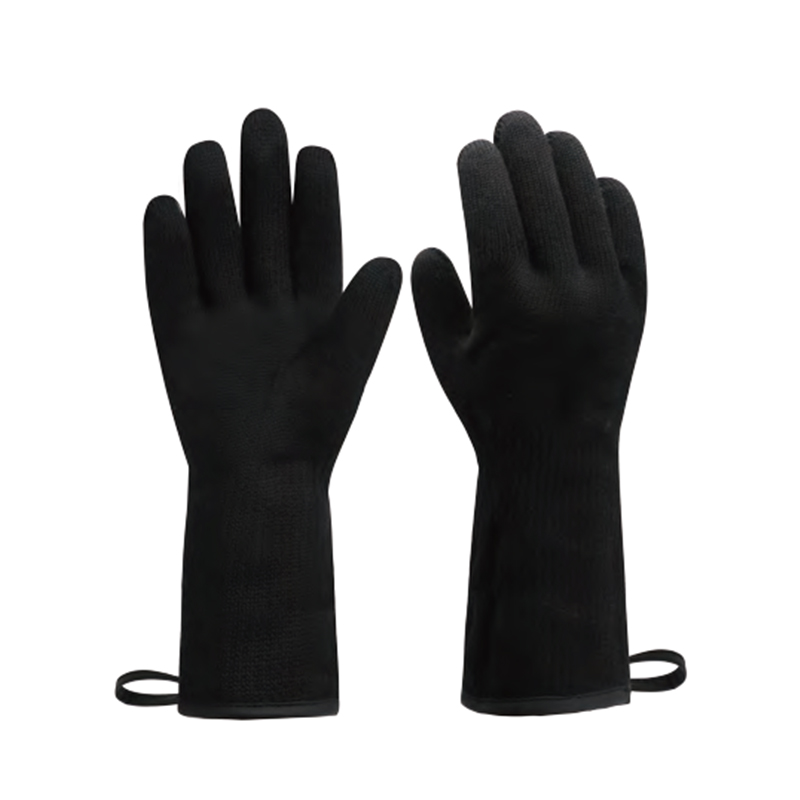 思衛爾1134黑色10針滌棉防水防油耐熱阻燃耐高溫手套