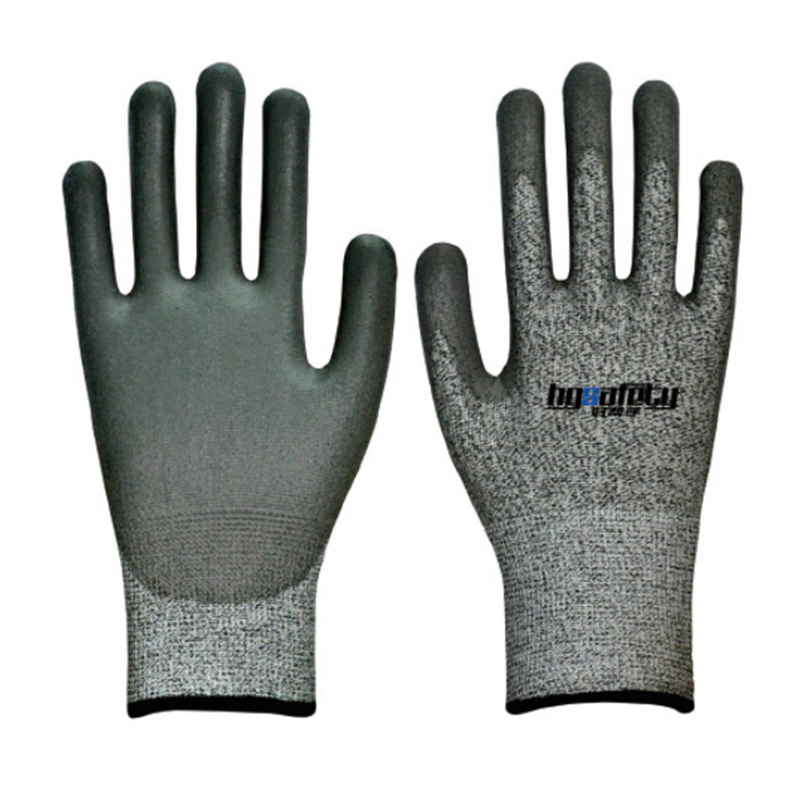 好幫手A352D十三針歐標(biāo)防切割D級掌浸PU手套