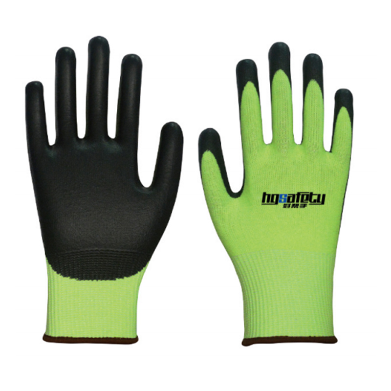 好幫手A332十三針防切割內膽掌浸PU手套