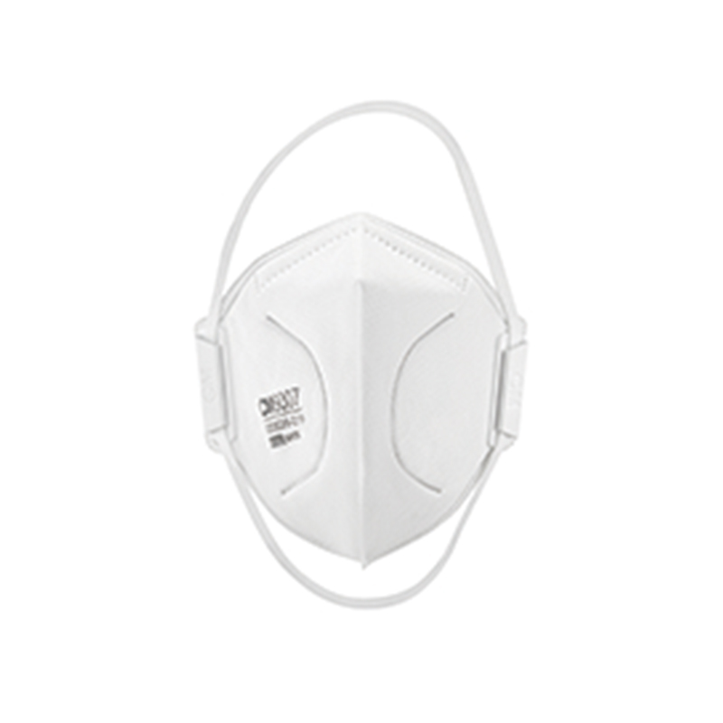 朝美6007-1白色頭戴式KP95防塵口罩