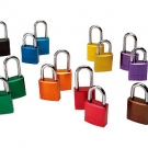 Brady貝迪51360紅色鋁制掛鎖