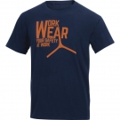 代爾塔405430黑色短袖圓領T恤 代爾塔405430黑色短袖圓領T恤