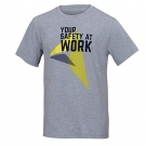 代爾塔405431灰色短袖圓領T恤 代爾塔405431灰色短袖圓領T恤