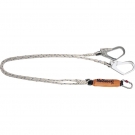 代爾塔504211三股繩雙大鉤減震安全繩 代爾塔504211三股繩雙大鉤減震安全繩