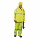 雷克蘭ABPU10LY防水PU涂層阻燃反光防電弧服背帶褲 雷克蘭ABPU10LY防水PU涂層阻燃反光防電弧服背帶褲