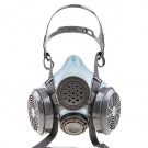 思創ST-M50G-1A硅膠雙罐防塵面具 思創ST-M50G-1A硅膠雙罐防塵面具