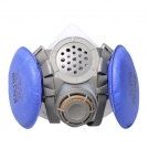 思創ST-M50G-3A硅膠雙罐防塵面具 思創ST-M50G-3A硅膠雙罐防塵面具