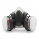 思創ST-M40-1B硅膠雙罐防毒面具 思創ST-M40-1B硅膠雙罐防毒面具