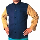 威特仕33-8060尊黃色皮袖阻燃工作服