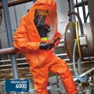 微護佳MC6000 OR60-TA99-818-0X-GA1-02A級重型防化服外接氣源