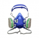 百安達FC3415硅膠雙濾盒過濾式防毒面具