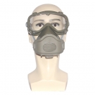 防風式橡膠單濾棉防塵面具套裝