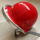 盾牌玻璃鋼安全帽帶彈簧面罩 盾牌玻璃鋼安全帽帶彈簧面罩