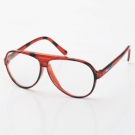 以勒0066A紅花架平光防護(hù)眼鏡