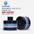 海固Z-H2S-P2-2二級硫化氫濾毒罐 海固Z-H2S-P2-2二級硫化氫濾毒罐
