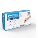 藍帆醫(yī)療一次性透明有粉PVC手套