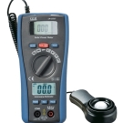 華盛昌LA-1017二合一太陽能功率計(jì)萬用表照度計(jì)