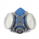 勞衛307B雙濾盒半面罩防塵面具