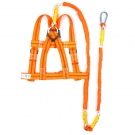 建鋼雙背阻燃橙色安全帶 建鋼雙背阻燃橙色安全帶