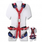 建鋼680502全身豪華型五點紅色安全帶 建鋼680502全身豪華型五點紅色安全帶