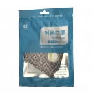 藍星橙格耳戴式帶閥成人棉布口罩 藍星橙格耳戴式帶閥成人棉布口罩