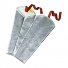 藍鷹AL8K芳綸鋁箔布耐高溫套袖