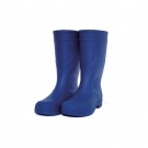 安全牌藍(lán)色高筒耐酸堿橡膠防化安全靴 安全牌藍(lán)色高筒耐酸堿橡膠防化安全靴