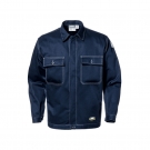 思而MC1615Q5藍色純棉短夾克 思而MC1615Q5藍色純棉短夾克