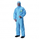 雷克蘭ESGP528B賽服佳藍(lán)色帶帽連體防護(hù)服