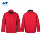 友盟AP-6850紅黑配時尚阻燃工作服上衣