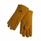 友盟AP-2118金黃色牛二層雙背電焊手套 友盟AP-2118金黃色牛二層雙背電焊手套